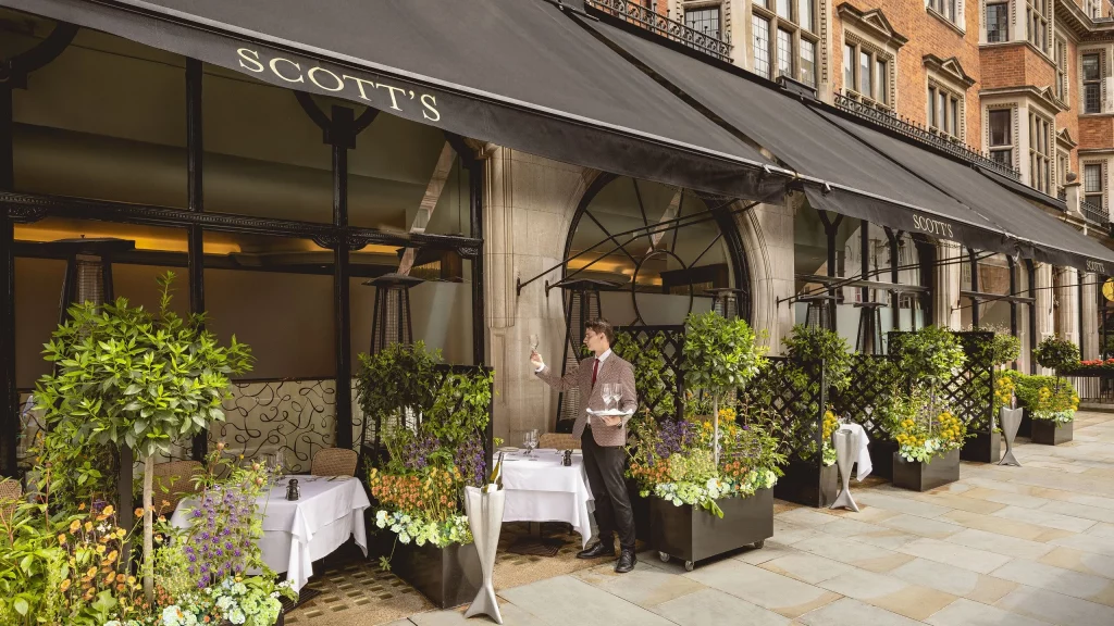 Scott's, Mayfair, London Book today with Crofton & Park