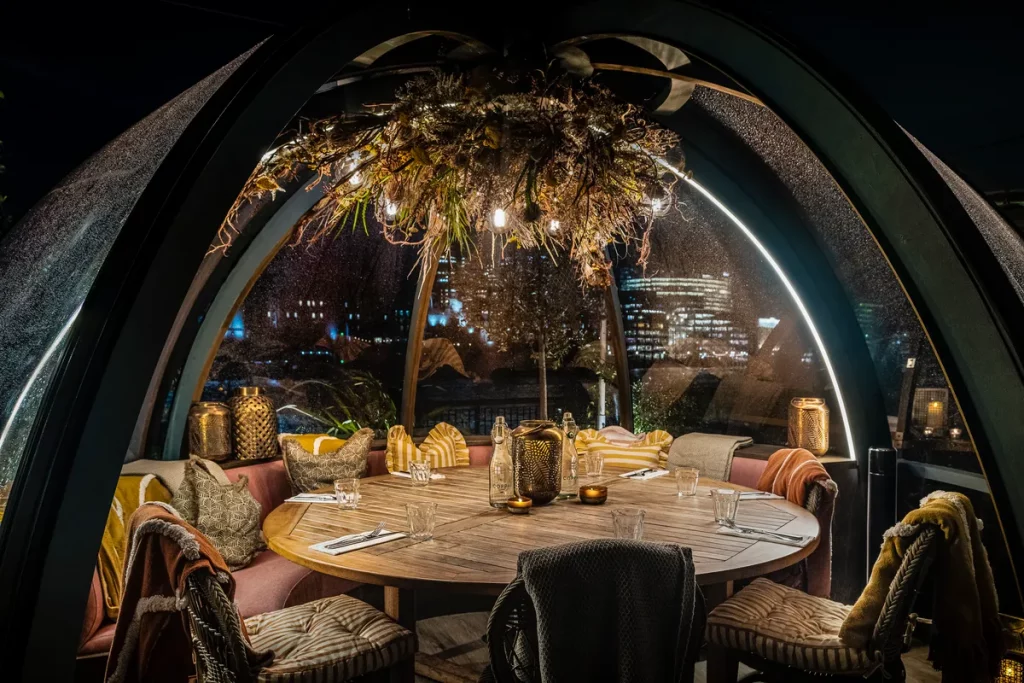 The London Igloos Are Back Aviary London Book using Crofton & Park Concierge Services