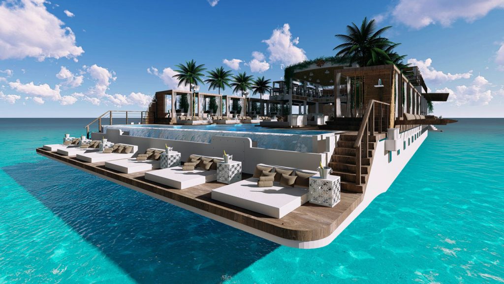 YONA - The World’s first floating beach club