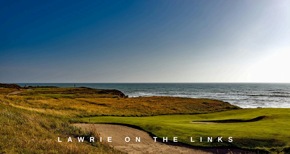 Paul Lawrie swinging Scottish links course, championship golf links fairway Scotland, luxury golf experience with Paul Lawrie, group tee shot with Open champion, private golf day Scottish links, clubhouse at championship golf course, links course dunes and green view, on-course coaching with Paul Lawrie, golf memorabilia signed keepsake, top Scottish Open links course