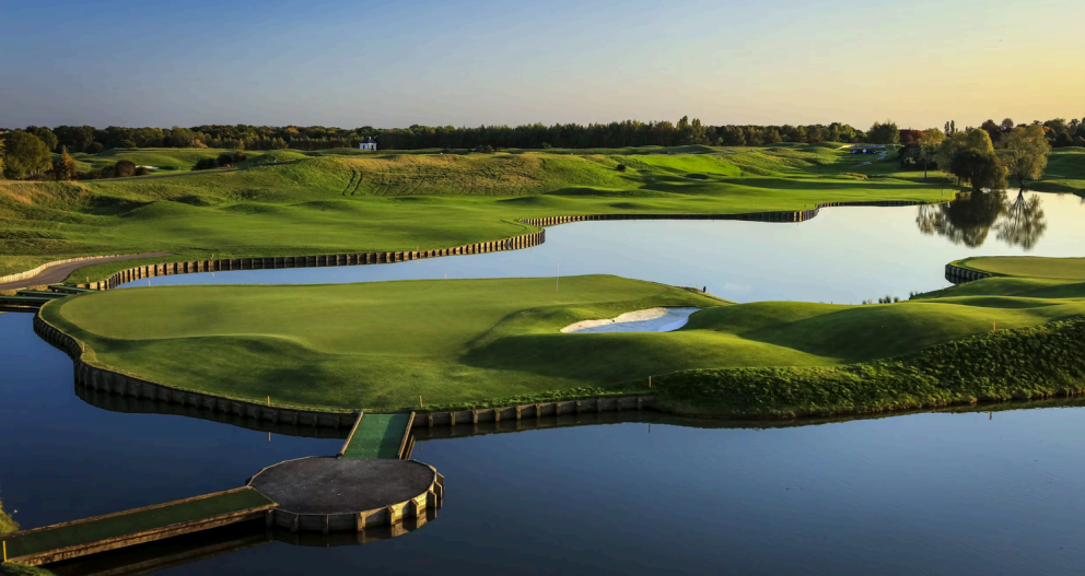 Le Golf National Albatros course, Paris International Golf Club Jack Nicklaus, bespoke Louboutin atelier Paris, La Réserve Palace Hotel Eiffel Tower view, French Open Roland-Garros final, Moulin Rouge Paris VIP experience, luxury golf Paris, couture fashion Paris, exclusive Parisian getaway